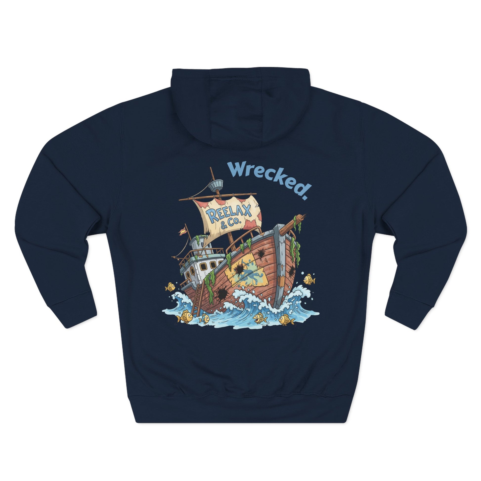 Wrecked. hoodie